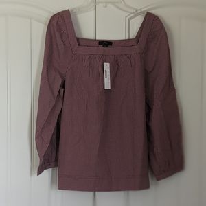 3/$30 NWT J.Crew Gingham Blouse